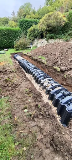 Devis pour un assainissement individuel a vivieres, Crépy-en-Valois, ANTOINE MIRET