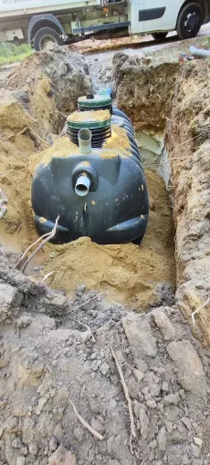 Devis pour pose de fosse septique à Ormoy-Villers, Crépy-en-Valois, ANTOINE MIRET