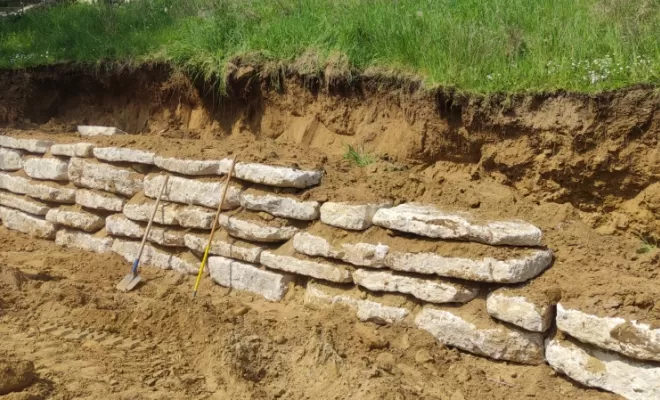 réalisation d'un enrochement à Villers Cotterêts, Crépy-en-Valois, ANTOINE MIRET