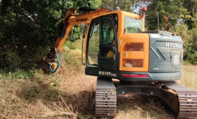 Broyage forestier Compiègne, Crépy-en-Valois, ANTOINE MIRET