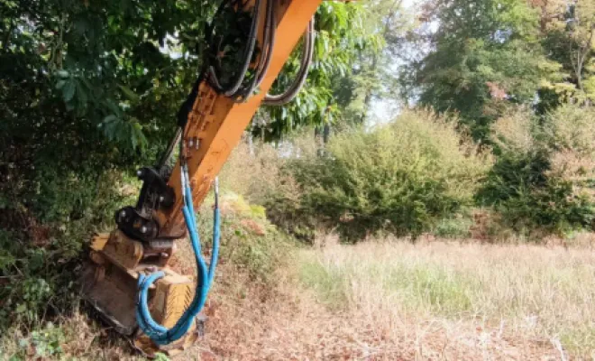 Broyage forestier Compiègne, Crépy-en-Valois, ANTOINE MIRET