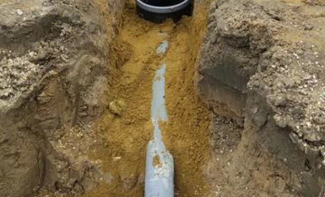 Réalisation de travaux d'assainissement, Crépy-en-Valois, ANTOINE MIRET