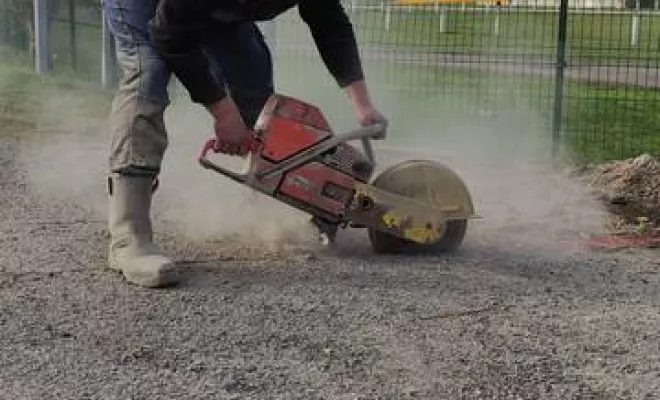 Réalisation de travaux d'assainissement, Crépy-en-Valois, ANTOINE MIRET